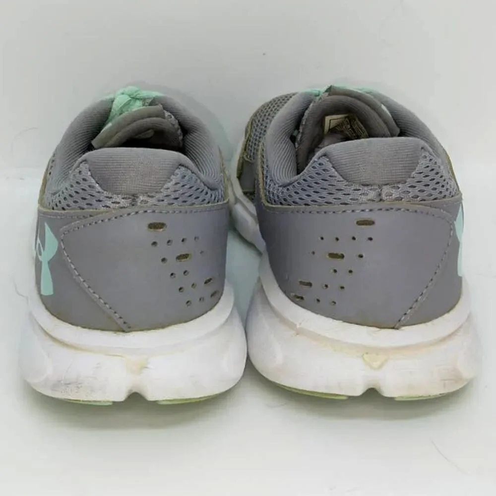 Under Armour Thrill 2 Women's Gray w/Aqua Green Accents Running Shoes - Size 8.5